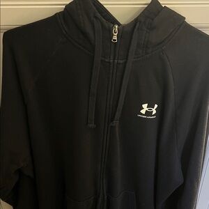 Under Armour Black Full-Zip Hoodie
